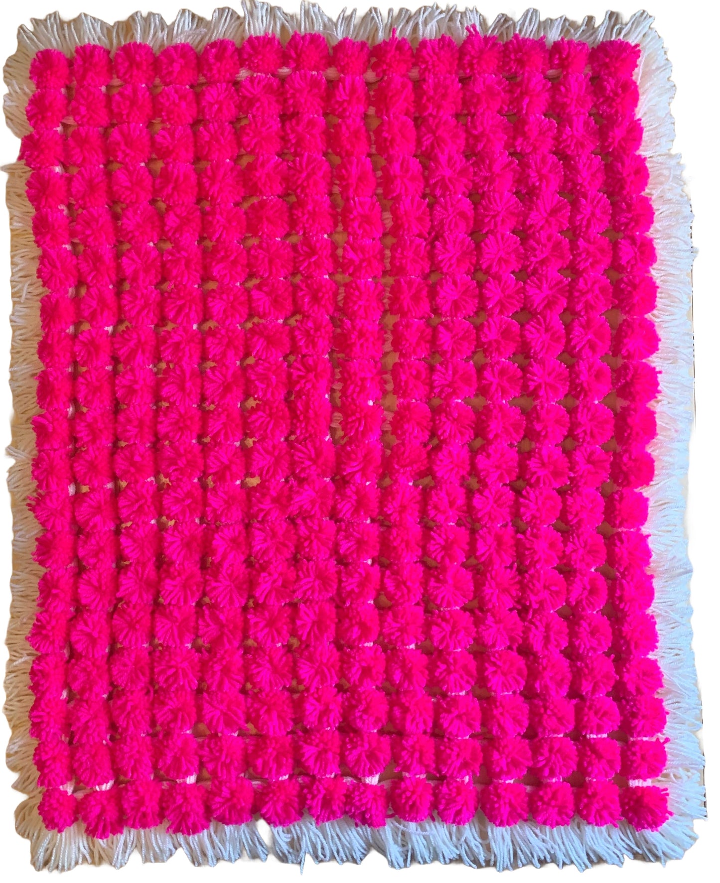 Pompom teppe/pynteteppe