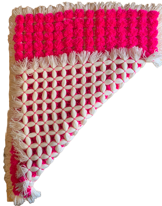 Pompom teppe/pynteteppe