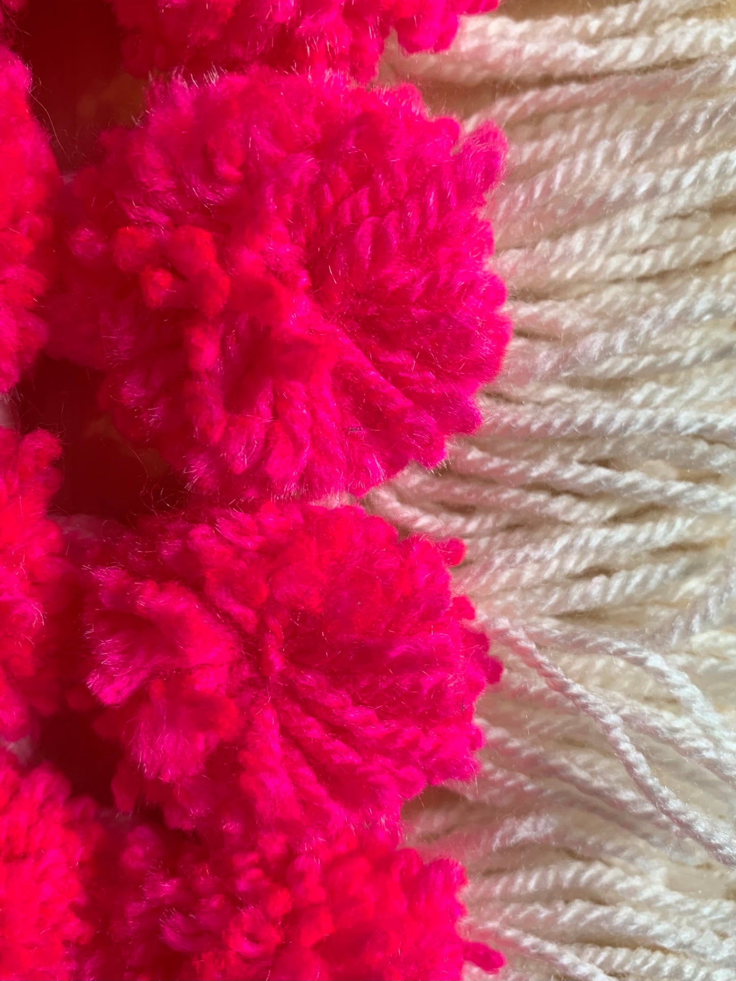 Pompom teppe/pynteteppe