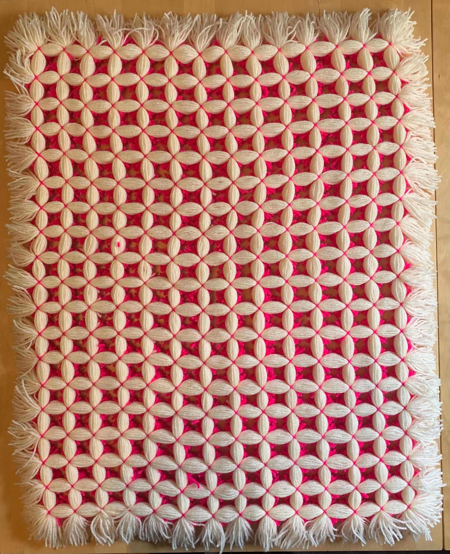 Pompom teppe/pynteteppe
