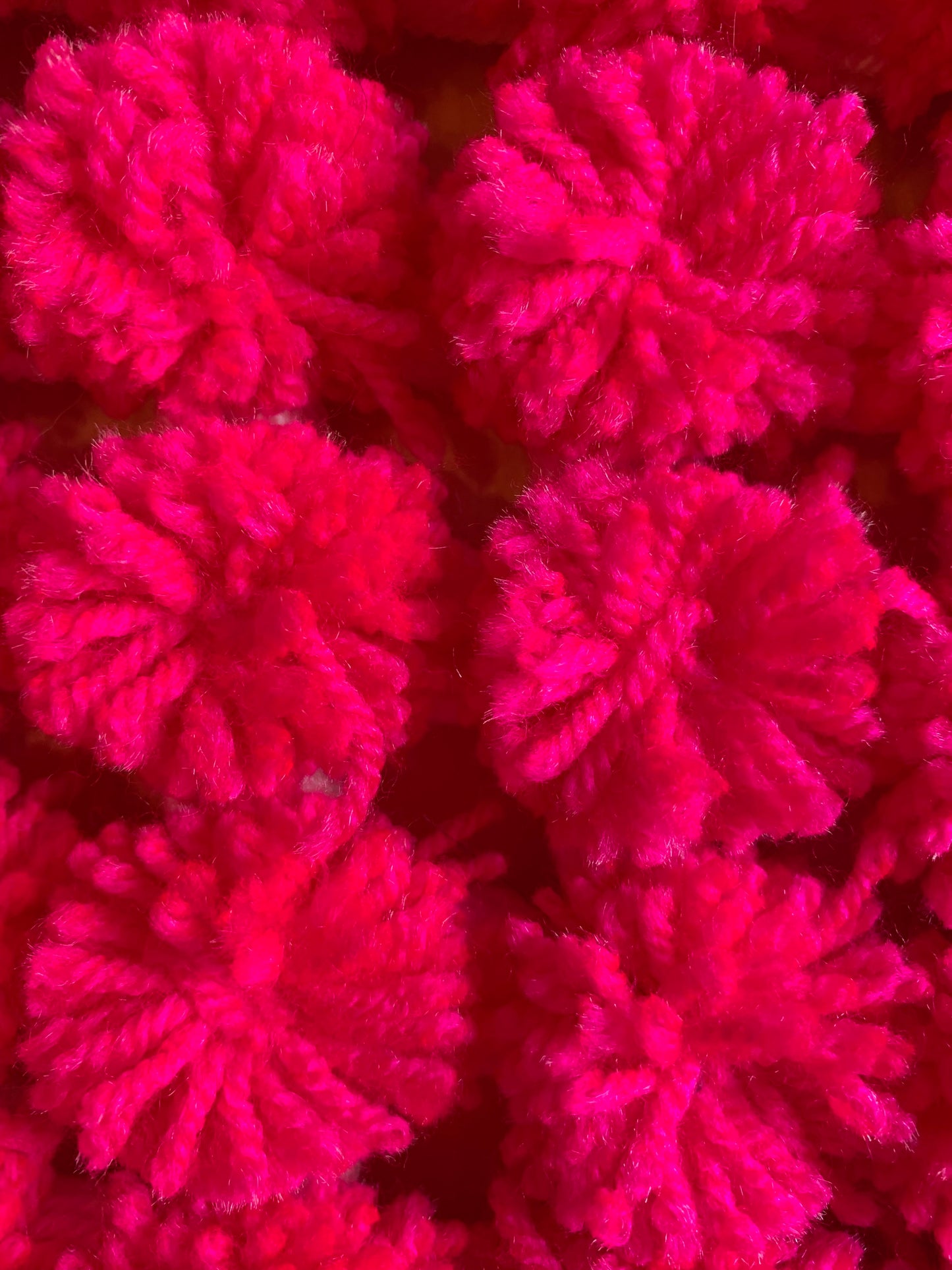 Pompom teppe/pynteteppe