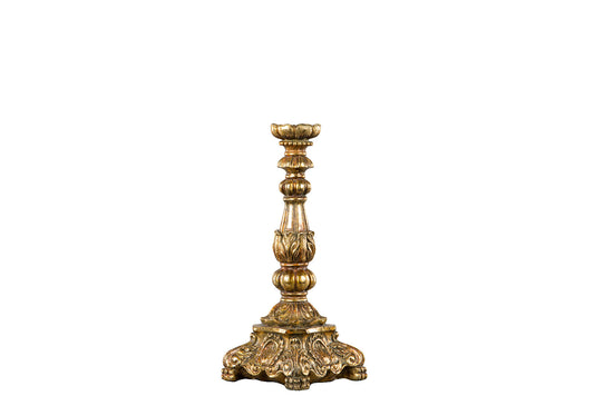 Alot lysestake 45 cm, i barokk stil