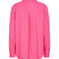 Freequent klassisk skjorte i lin i fargen carmine rose